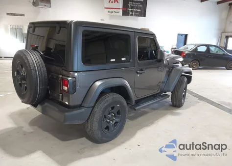 2025 Jeep Wrangler 2-Door Sport 4X4 z USA, uszkodzony, nr VIN 1C4PJXAN2SW552873